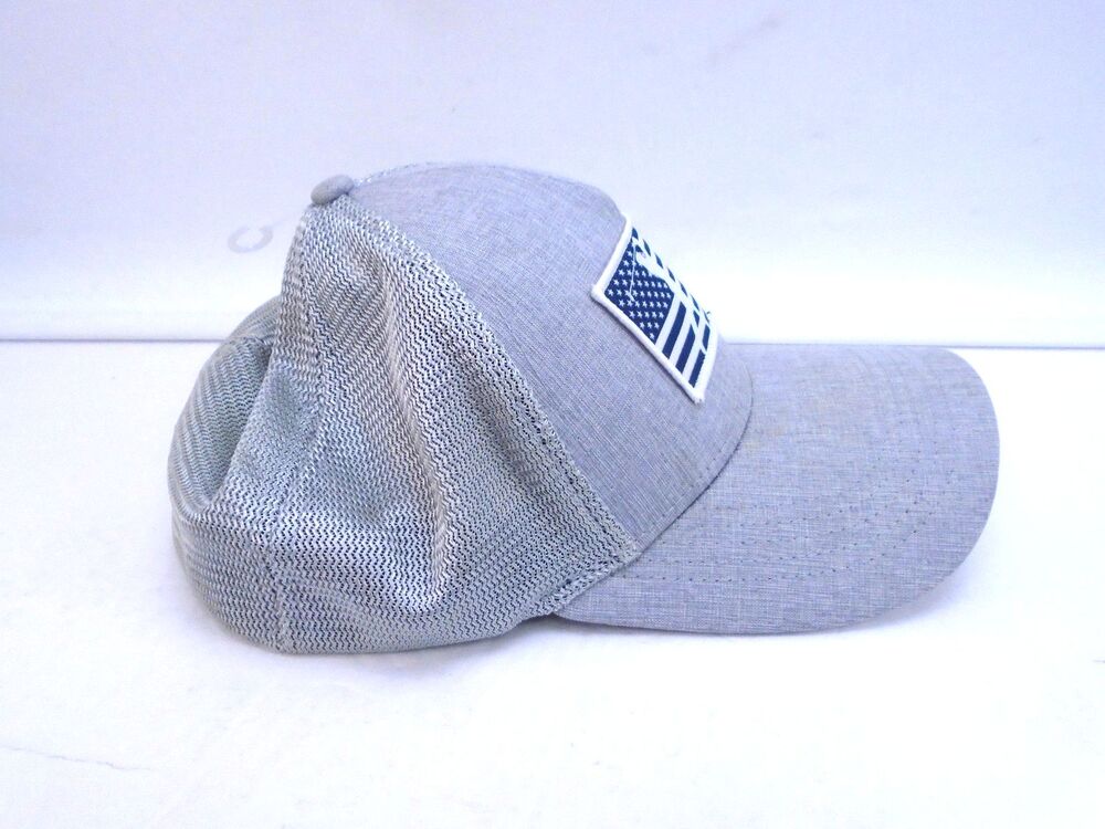 Walter Hagen Golf Baseball Fitted Hat Cap American Flag Gray Size L/XL - Picture 5 of 8